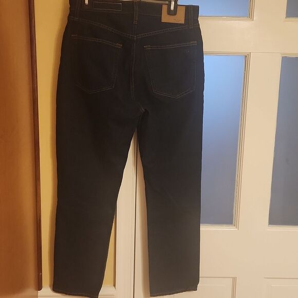 Rag & Bone Women's Straight Leg Jeans Dark Wash Size 29 US 8 - Picture 6 of 9